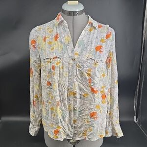 by Anthropologie 12 Of 52 Floral Button-Front Shirt 2P